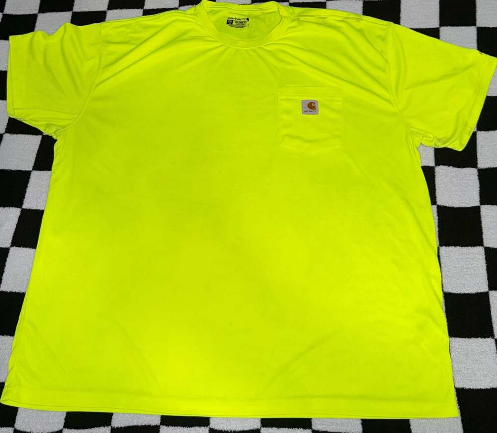 Carhartt Force Relaxed Fit Color Short-Sleeve Pocket T-Shirt (2XL Tall)